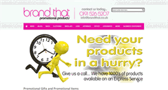 Desktop Screenshot of brandthat.co.uk